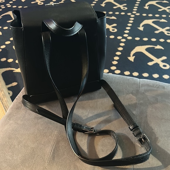 Kate Spade- Kristi Medium Flap Backpack— COLOR:Black - Picture 6 of 6